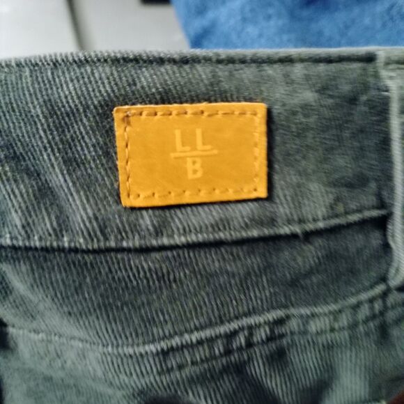 LL‎ Bean Signature Corduroy Pants Women’s  Size 14 Dark Gray - Picture 4 of 8